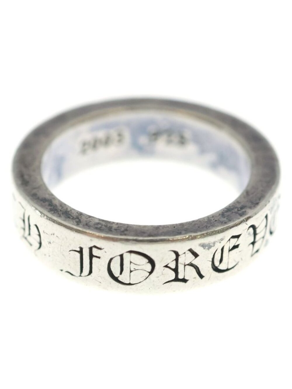 Chrome Hearts Spacer Forever Ring Silver - Gem